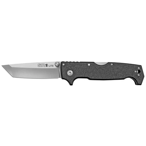 Cold Steel, SR1 Lite Tanto Point, Folding Knife, 8Cr13MoV Steel, Plain Edge, 4"