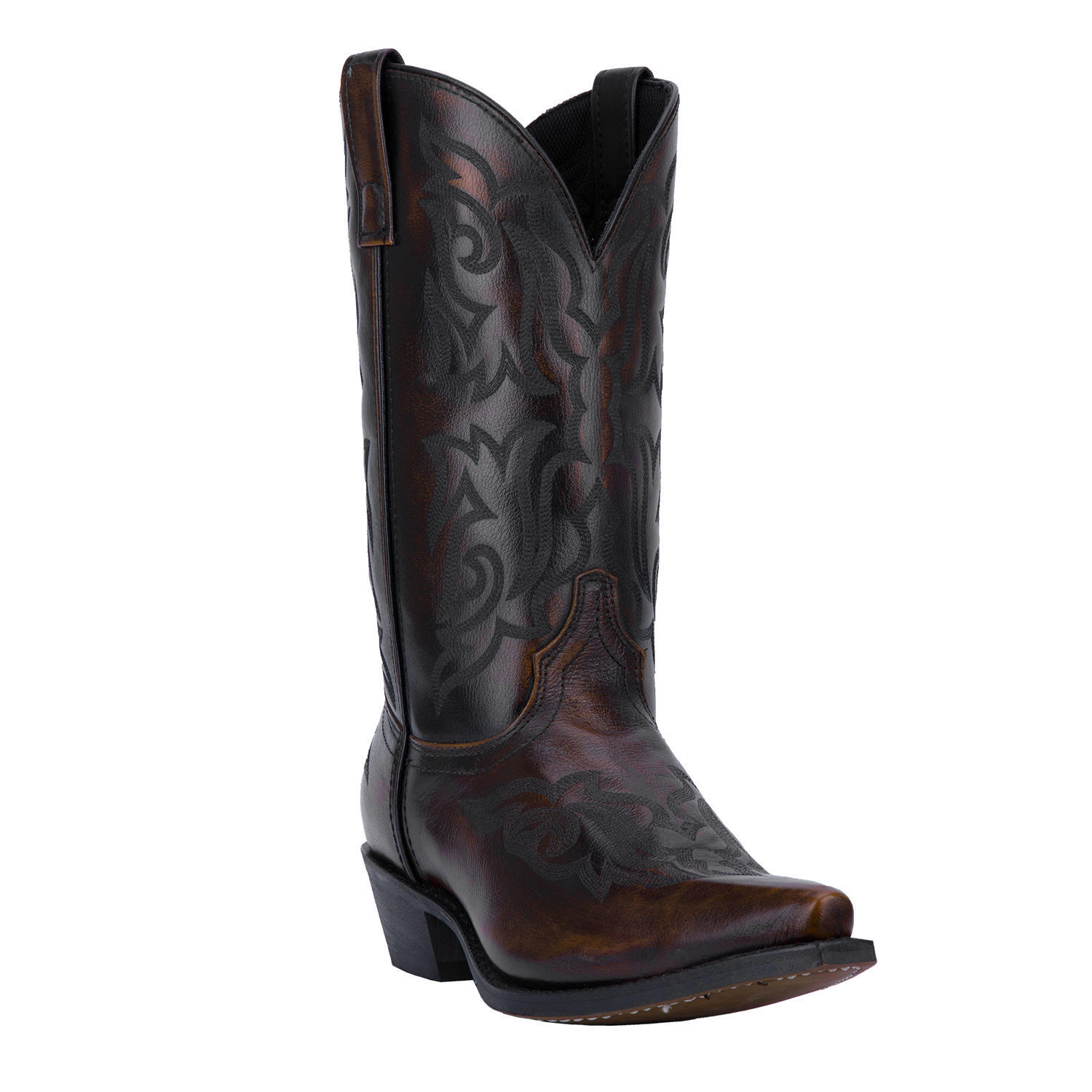Botas De Cuero Para Hombre Laredo Hawk Burnished Western Cowboy
