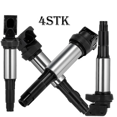 4x Zündspule FÜR BMW E81 E87 F20 E46 E90 Citroen C3 C4 Peugeot 207 308 208 Mini
