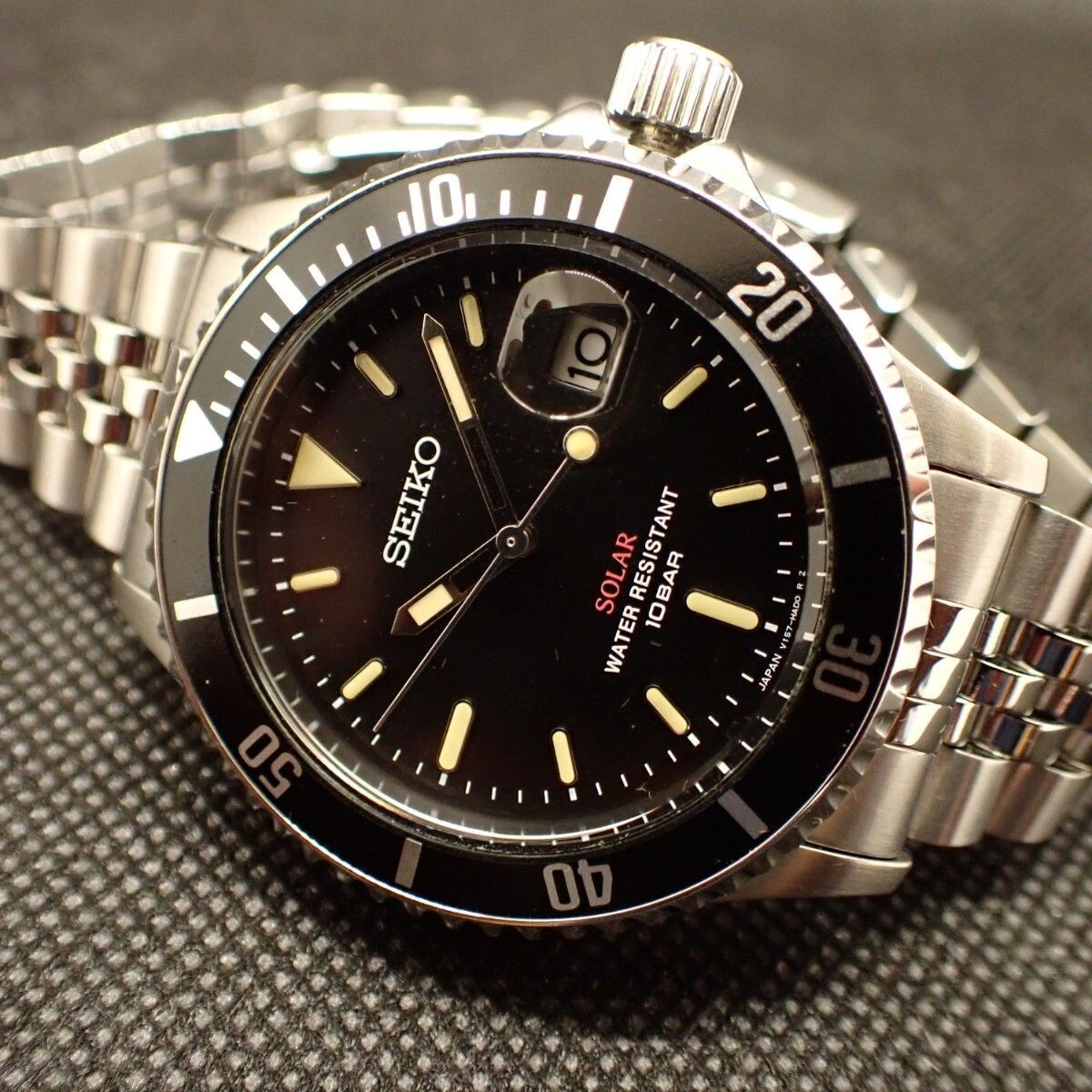 Seiko Solar Szev012 Stainless Steel Seiko Szev012 Seiko Seiko Core