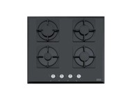 Franke FHNS6044GCBK Ebene Kochen In Gas 59 Cm 4 Feuer Roste In Gusseisen Schwarz