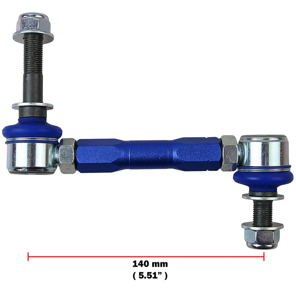 Front Adjustable Anti Roll Bar Link Kits For Toyota Hilux Pickup VIGO 05-ON 4WD - Image 3 of 4