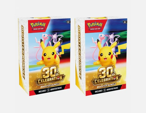 2x Pokemon 30th Anniversary Booster Bundle Boxes - Pre Sale