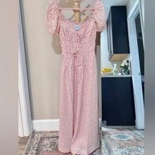 Reformation Rhett Dress In Floral, brand new, Size:US 0