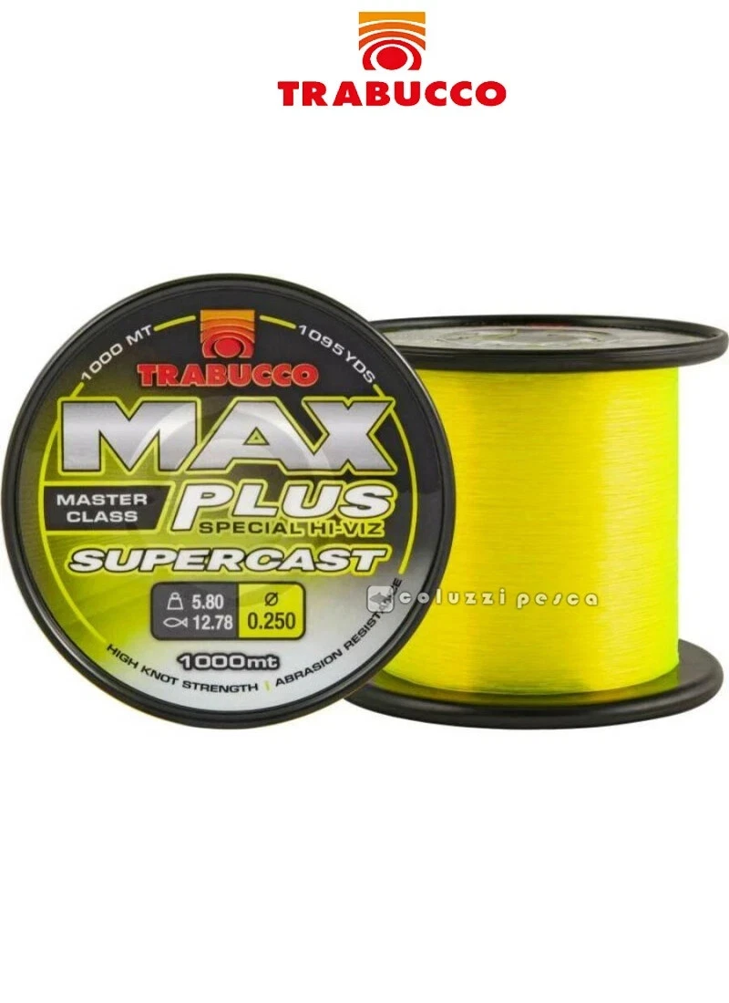 Nylon Monofilo Trabucco Max Plus Special Sea Phantom - Bobina 150 Mt Per Pesca In Mare