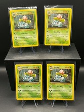 Ivysaur Set of Four (4) - Regular - Pokemon TCG - Base Set NM