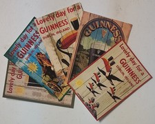 Guinness postcard lot of 5