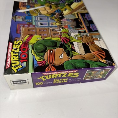 Vintage 1989 Teenage Mutant Ninja Turtles 100 Piece Puzzle