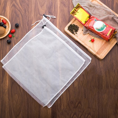 Reusable Filter Bags for Straining Tea Strainers Loose Nylon Mesh - Bild 10 von 12