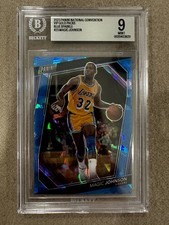 Magic Johnson 2023 Panini National Blue Sparkle 117/149 BGS 9 Mint