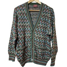 Esempio di Missoni Cardigan Donna Taglia S Multicolore Vintage Lana Alpaca