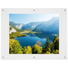 Rebecca Luxurious-Frameless Acrylic Picture Frame Inch - 16x20 Transparent