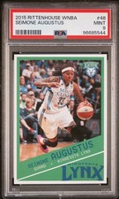2015 Rittenhouse WNBA #44 Seimone Augustus PSA 9 Minnesota Lynx