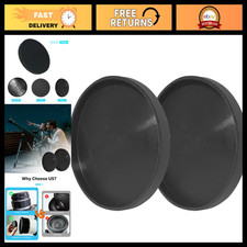 2PCS 48mm Lens Cover for Microscope  Telescope - Eyepiece Cap, Binoculars Prote