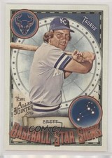 2019 Topps Allen & Ginter Baseball Star Signs George Brett #BSS-14 HOF x0y