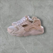 Nike Air Huarache Shoes Kids Size 6.5Y White Triple White 654275-110 Sneakers