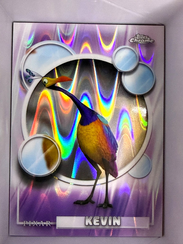 2026 Topps Chrome Disney Kevin #137 from UP Raywave Refractor Card