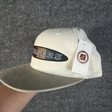 Vintage New York Rangers American Needle NHL Snapback Hat Wool Cream