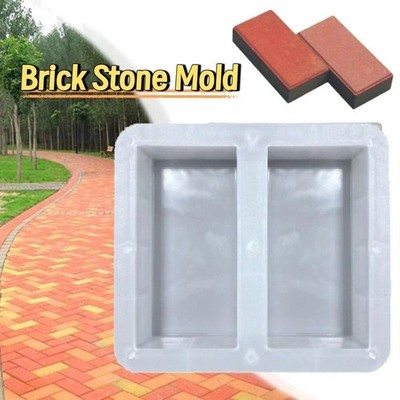 Kunststoff Entwässerungsrinne Beton Pflasterform DIY Platte Boden Fliesenform