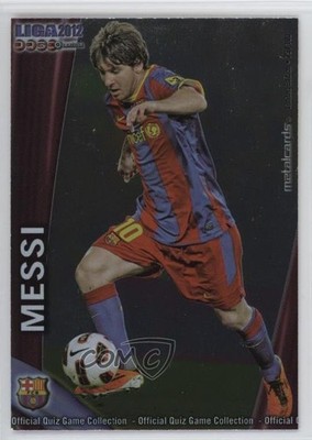 2011 Mundicromo Official Quiz Game Collection La Liga Foil Lionel Messi #018 c4m