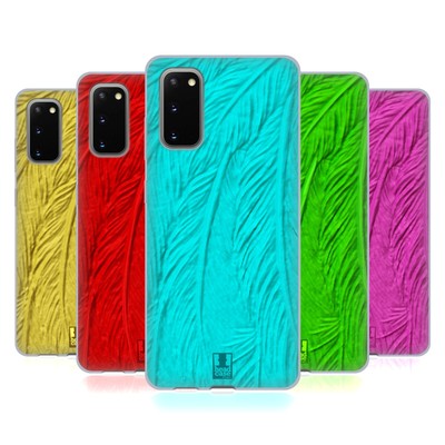 HEAD CASE DESIGNS FEATHERS 2 SOFT GEL CASE FOR SAMSUNG PHONES 1