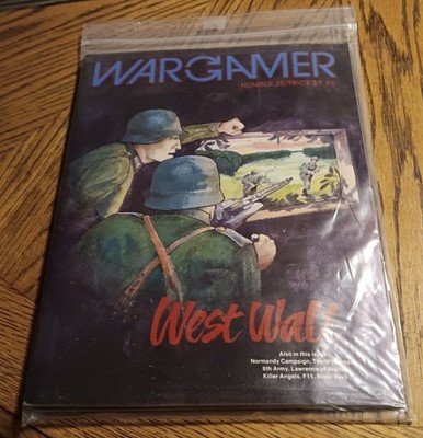 3W Wargamer  Magazine #35: West Wall 1984 unpunched  in VF