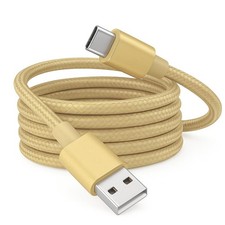 USB C to A Charging Cable 2 Pack 3ft Fast Cord 3ft - 1m, Gold