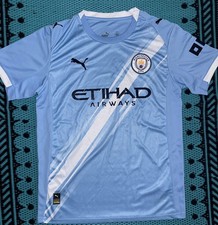 Manchester City 25/26 Home Jersey/Kit Fan Version (Medium)