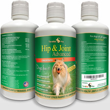 Concentrated Liquid Glucosamine for Dogs - Advanced Hip and Joint Supplement W/C