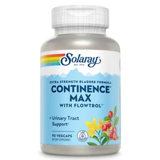 Solaray Continence Max w/ Flowtrol, Veg Cap (Carton) | 90ct