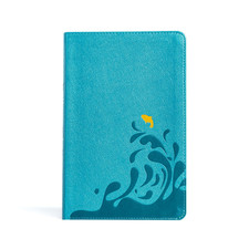 CSB Easy-For-Me Bible for Early Readers, Aqua Blue Leathertouch, Presentation Pa