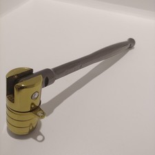 Twisted Bay 21mm Steel Scaffold Spanner Scaffolding Box Spanner  BLACK/GOLD