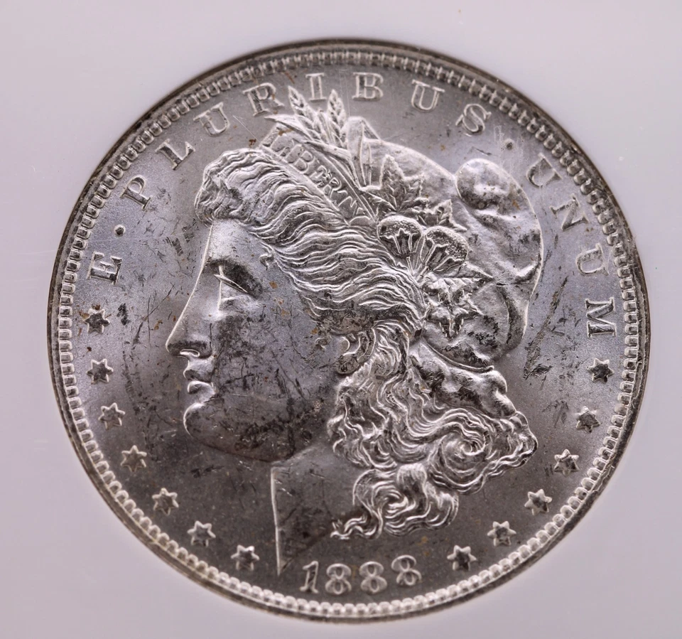 1888-O NGC MS 61 VAM-1A  "E Clash" (TOP 100) - Image 2 of 4