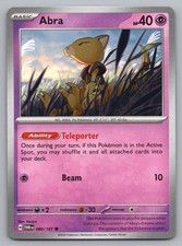 Abra 080/167 Common Twilight Masquerade Pokemon Near Mint