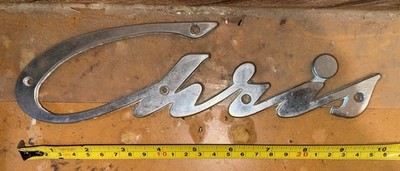 24  Chris Craft Boat Emblem