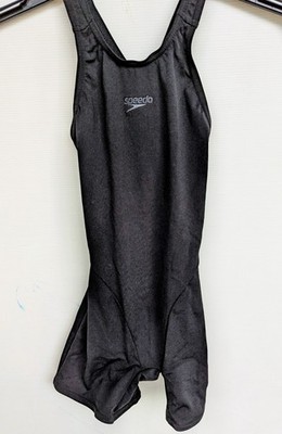 Speedo Mädchen schwarz Schwimmkostüm Alter 5-6 neu mit Etikett Endurance Medalist Badeanzug