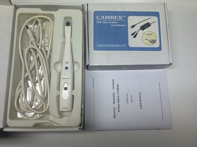 DentAmerica SuperVista HDI-210 USB Intraoral Camera NEW + USB Video Grabber NIB