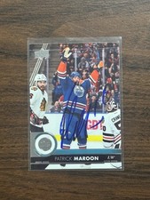 2017-18 Upper Deck Patrick Maroon #78 Edmonton Oilers IP Signed Autographed