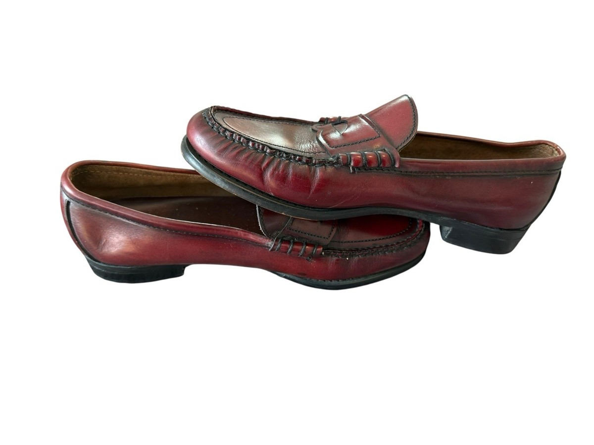 Vintage Dexter Men’s Burgundy Penny Loafers Size 10 1/2 D Leather Made in USA Wilde Burgundy Penny Loafer - Women main image 2