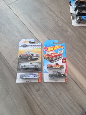 Hot Wheels Lot of 4 Different '67 Chevy C10 Snowflake 100 Years Hologram N