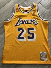 Mitchell & Ness Eddie Jones Los Angeles Lakers Swingman Basketball Jersey L