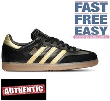 Adidas Samba Messi J GS JH5641 Messi x Samba J 'Black Gold' Kids Size 5.5