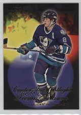 1996-97 Flair Center Ice Spotlight Teemu Selanne #8 HOF 0n8w