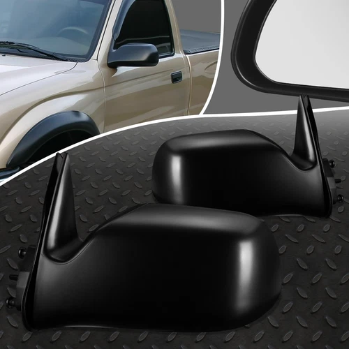 FOR 01-04 TOYOTA TACOMA RWD PAIR OE STYLE MANUAL SIDE DOOR MIRROR LEFT + RIGHT