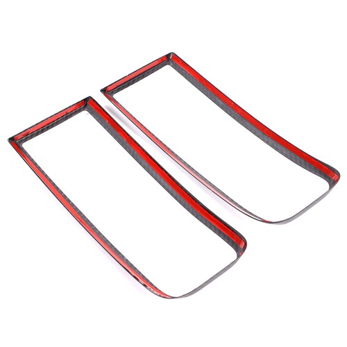 Matte Real Carbon Fiber Rear Tail Light Trim Cover For Benz G-Class W464 2019+ - Picture 4 of 17