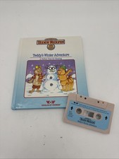 Worlds of Wonder: TEDDY RUXPIN - Winter Adventure - Book and Tape- Vintage