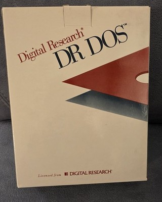 RARITÄT - DR DOS  5.0 - Deutsch - 5,25 Zoll Disketten - Digital Research