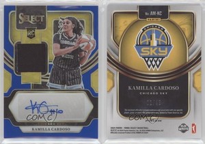 2024 Select WNBA Memorabilia Blue Prizm /49 Kamilla Cardoso Rookie Auto RC