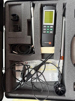 testo Luftmengenmessgeräte, Fabrikat Testo, im Gerätekoffer, neuwertig