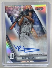 Riley Greene 2019 Bowman's Best #B19-RG Refractor Best of Auto